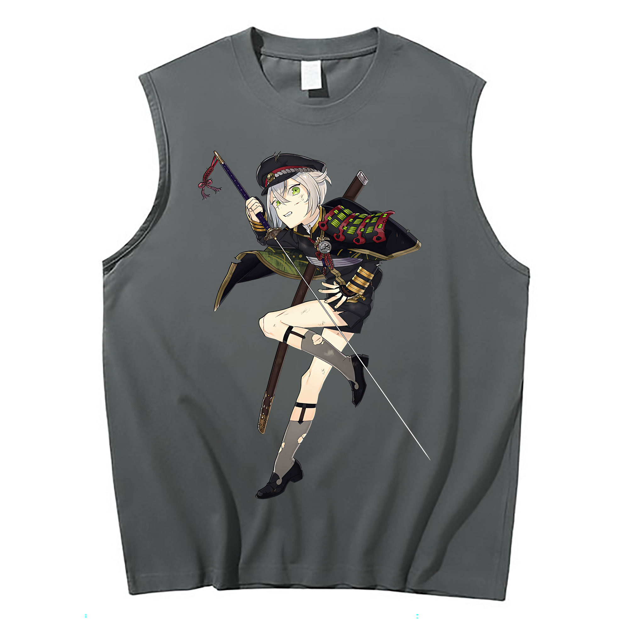 （画像用） 刀剣乱舞 Touken Ranbu コットン100％タンクトップ（フロントプリント）